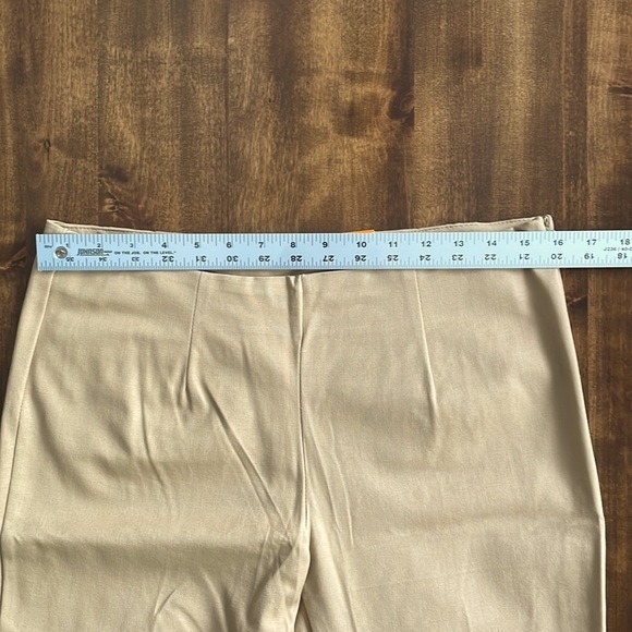 Time and Tru Tan Skinny Four Way Stretch Pants with Side Zipper - Various Sizes - Picture 7 of 15